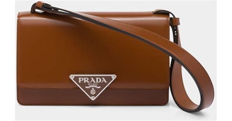 prada spazzolato bag|designer bag with triangle logo.